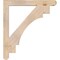 Ekena Millwork Merced Craftsman Smooth Bracket, Douglas Fir, 3 1/2"W x 34"D x 38"H BKT04X34X38MRC04SDF - alternate 2